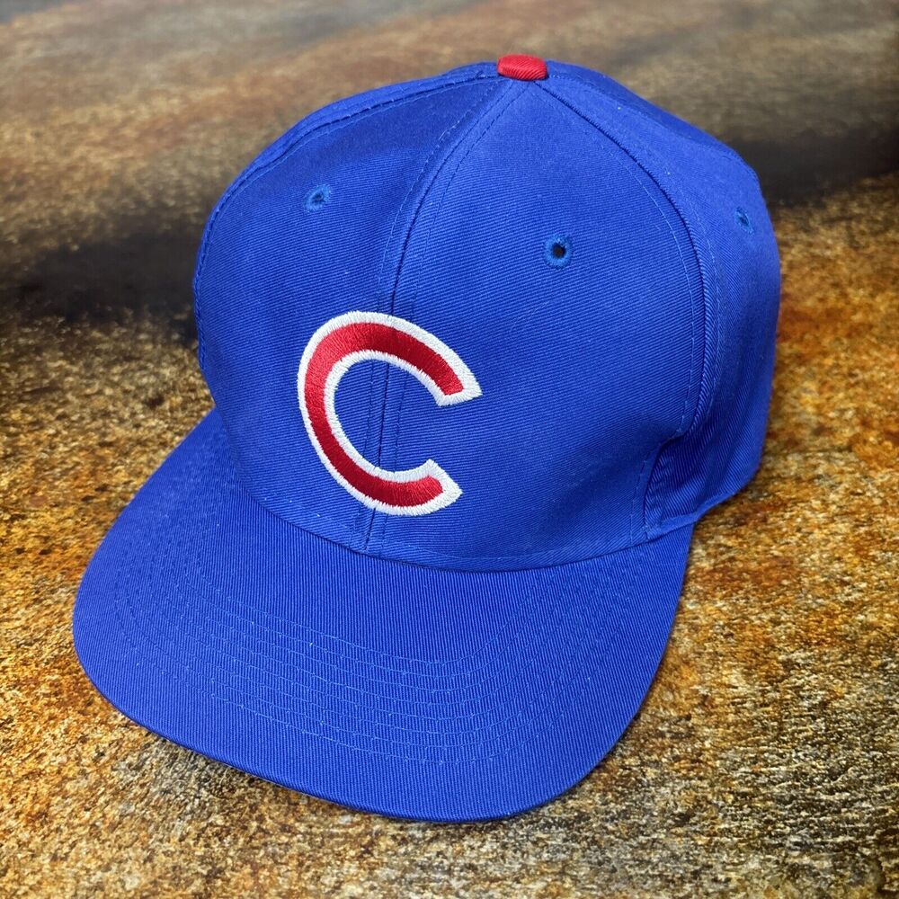 Chicago Cubs Vintage Competitor Logo 7 Twill Snapback Cap Hat